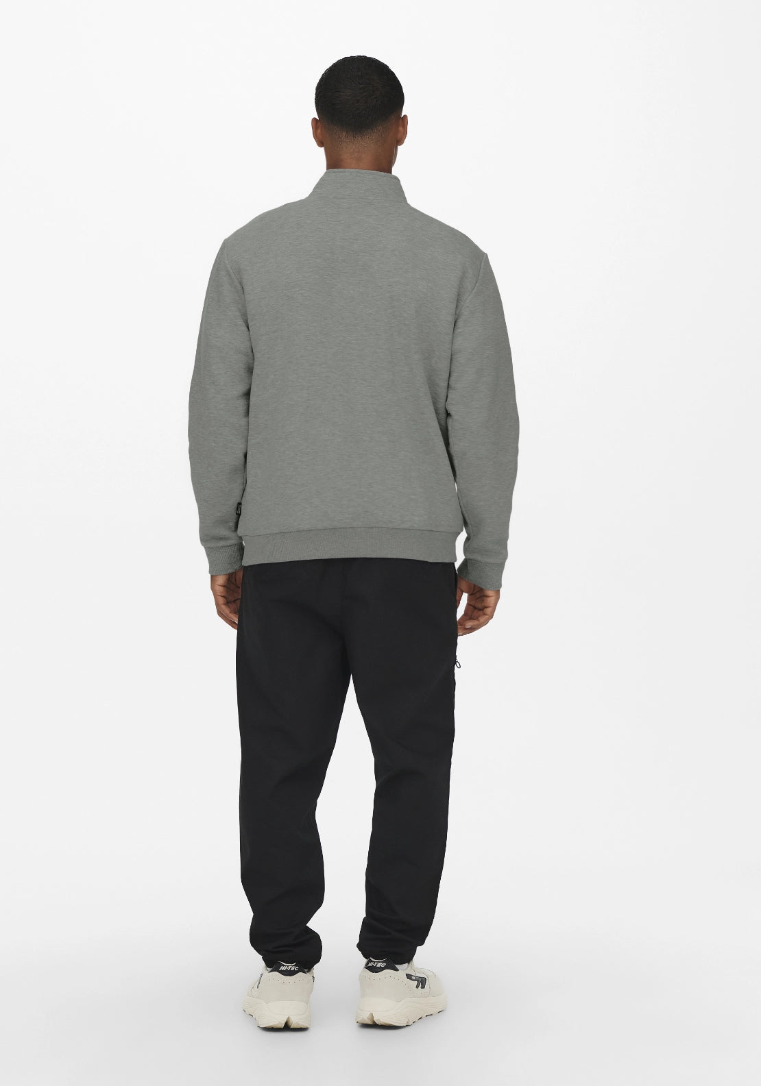 Ceres 1/4 Zip Sweatshirt - Castor Gray