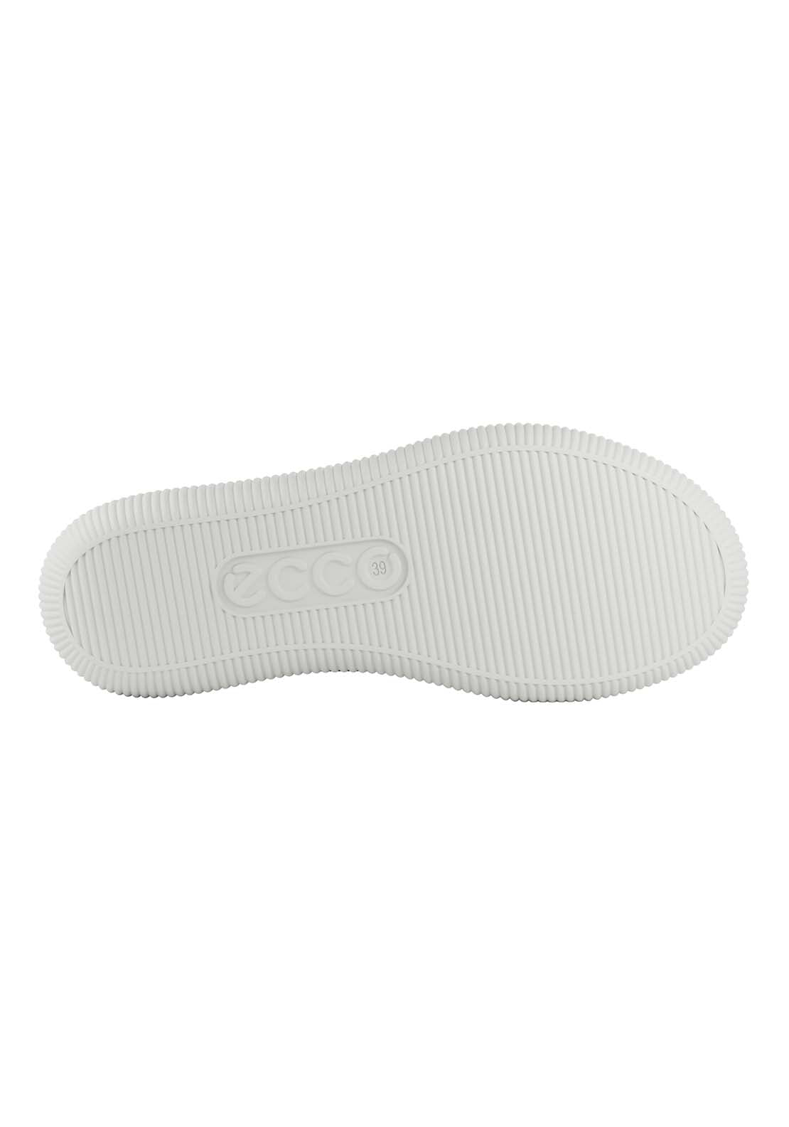 Ecco Soft Zero Casual Lace Shoe - Red 2 Shaws Department Stores