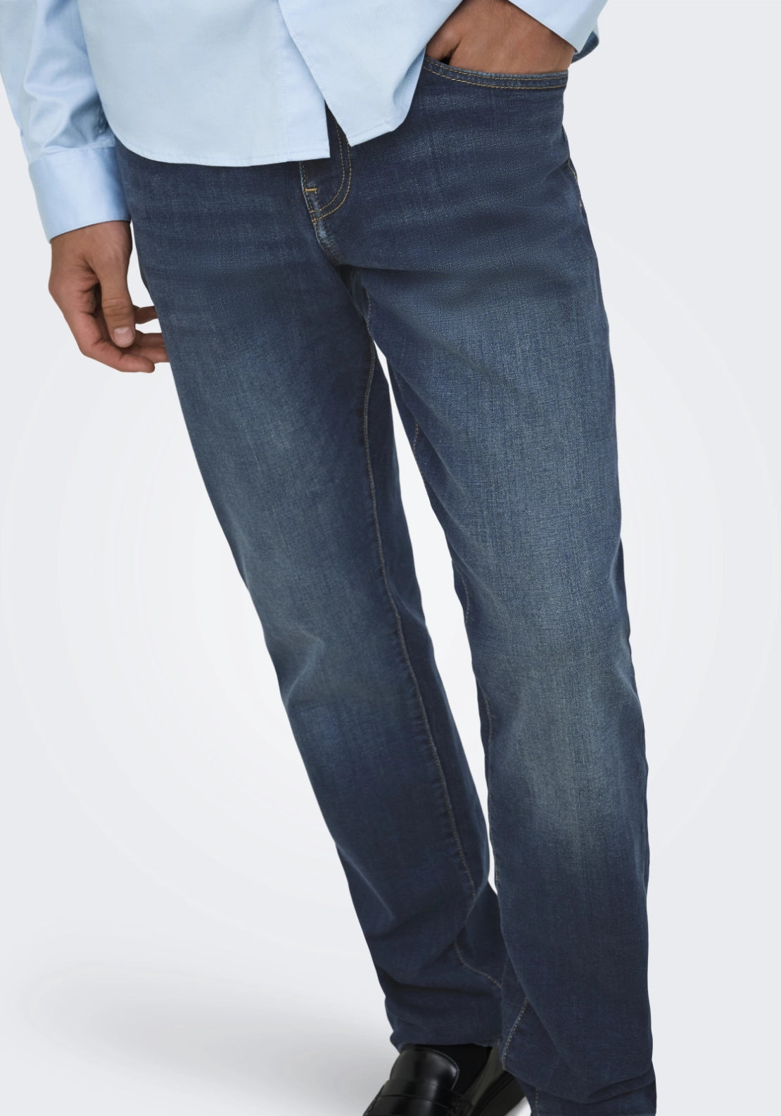 Weft Regular Fit Jeans - Blue