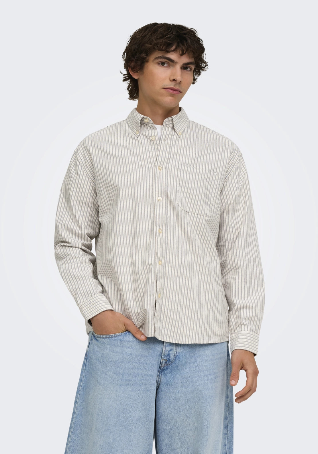 Lightweight Oxford Shirt - Walnut