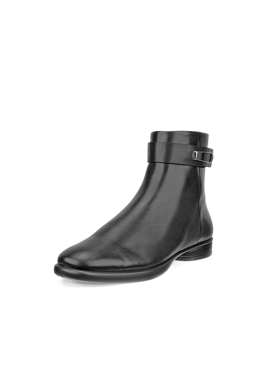 Ecco Sculpted Lx Side Zip Ankle Boo - Black 1 Shaws Department Stores