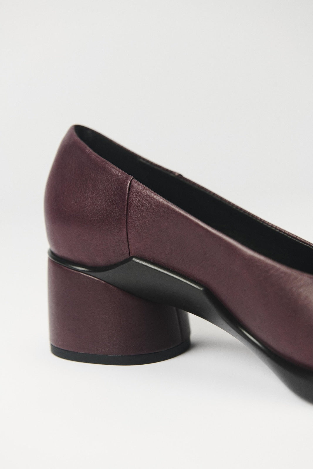 Ecco Sculpted Lx 35 Block Heel - Wine 3 Shaws Department Stores