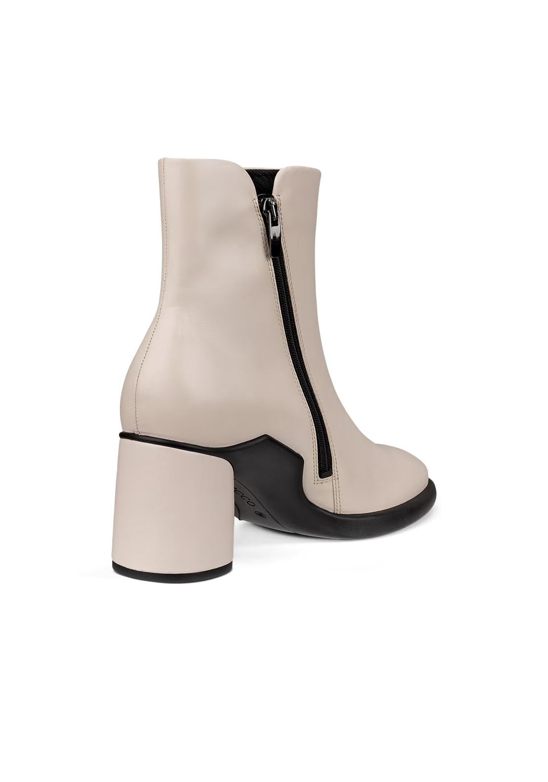 Ecco Sculpted LX 55 Boot - Cream 2 Shaws Department Stores