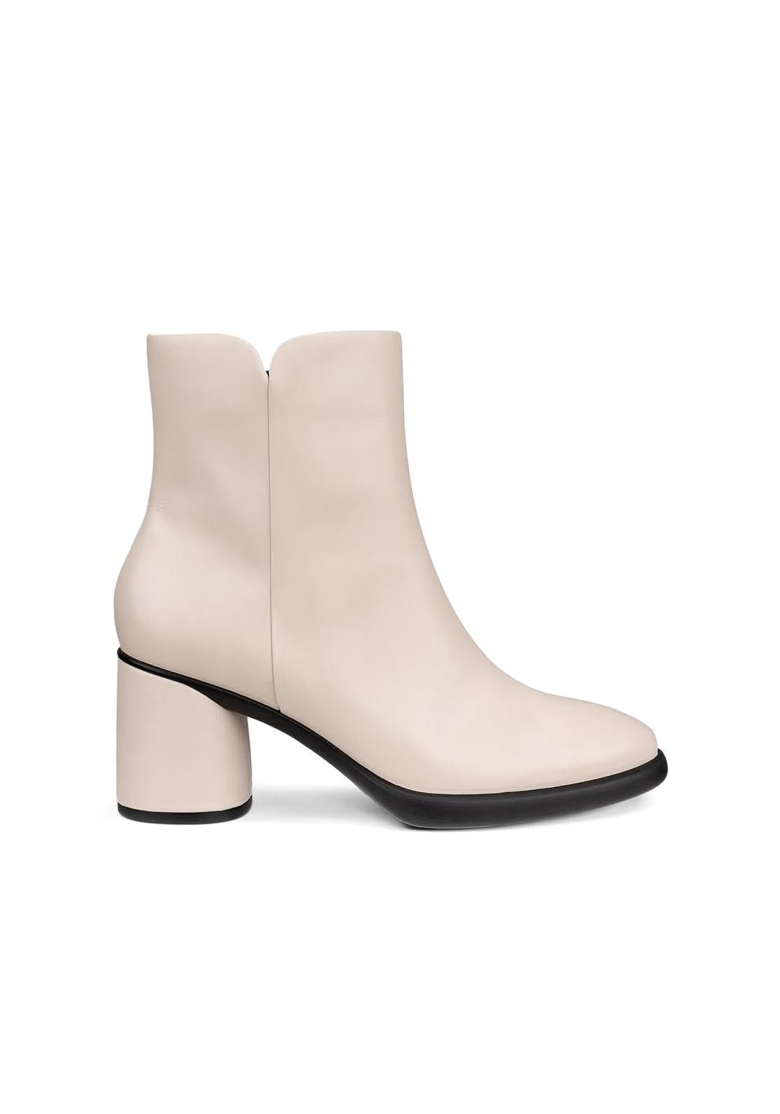 Ecco Sculpted LX 55 Boot - Cream 1 Shaws Department Stores
