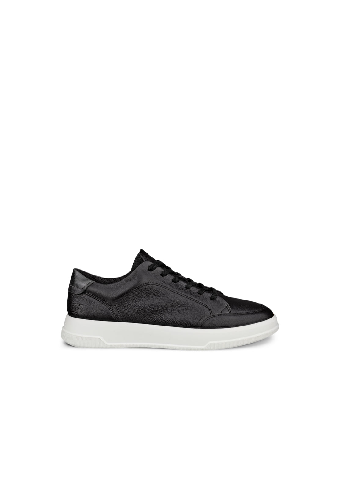 Ecco Move Lace Casual Shoe - Black Silver 1 Shaws Department Stores