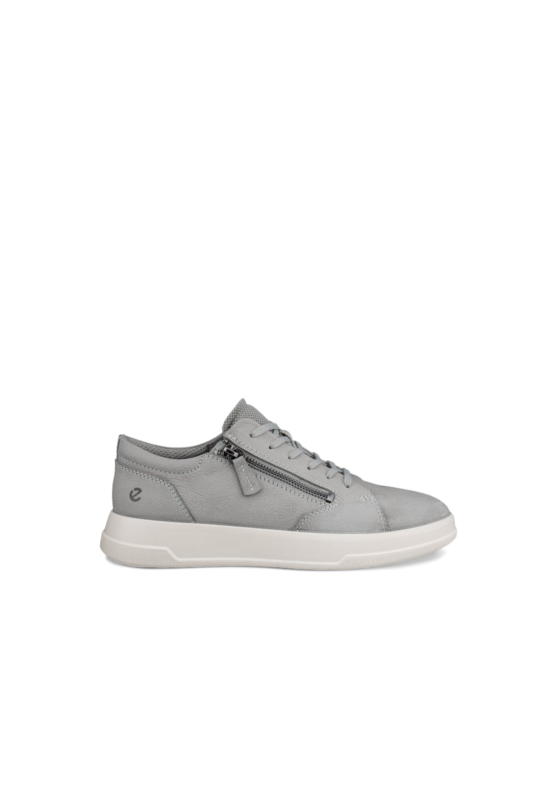 Ecco Move Lace Casual Shoe - Wild Dove Silver 1 Shaws Department Stores