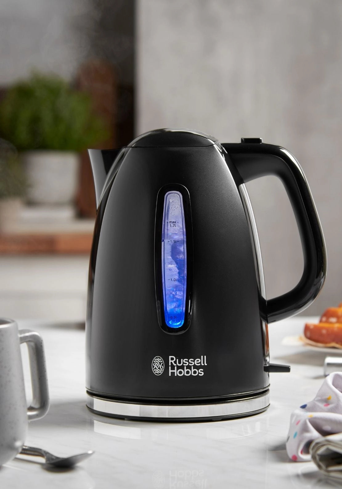 Textures Plus Kettle Black 1.7L - Model 22591