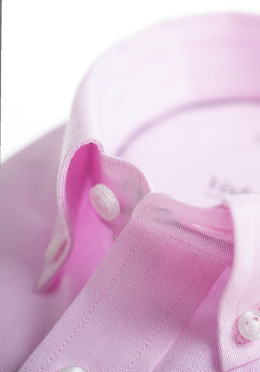 Vedoneire 100% Cotton Long Sleeve Oxford Shirt - Pink 3 Shaws Department Stores