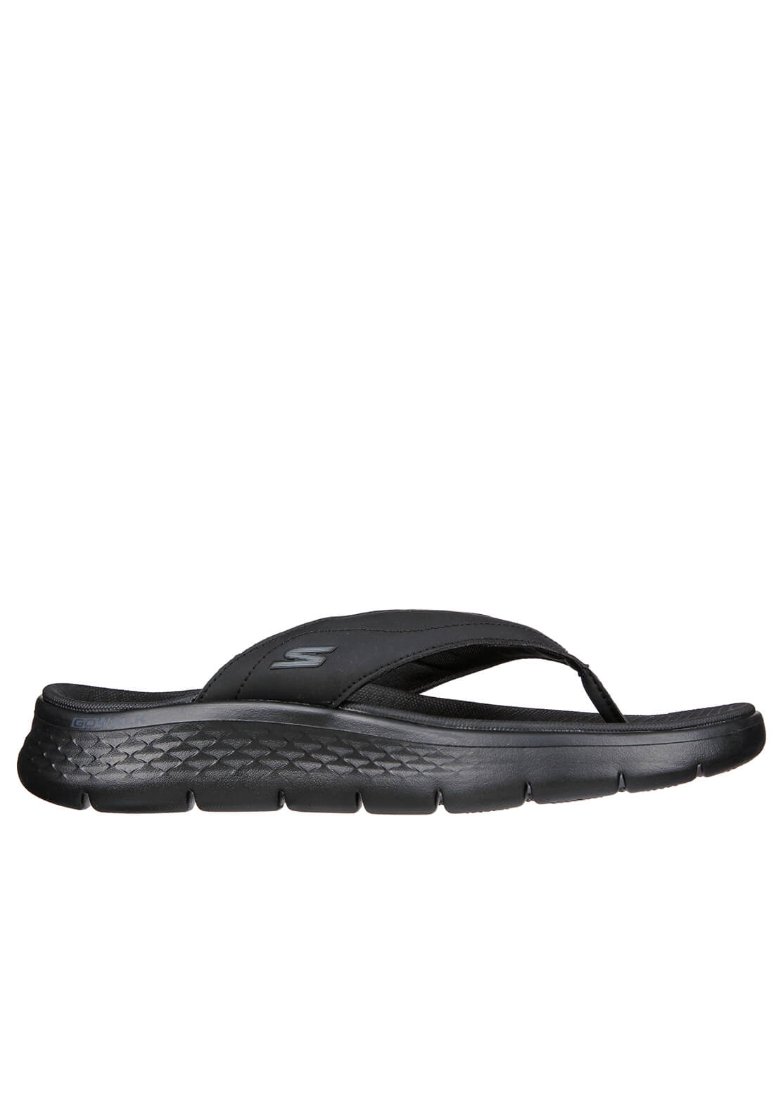 Skechers GO WALK FLEX Sandal Vallejo - Black 3 Shaws Department Stores