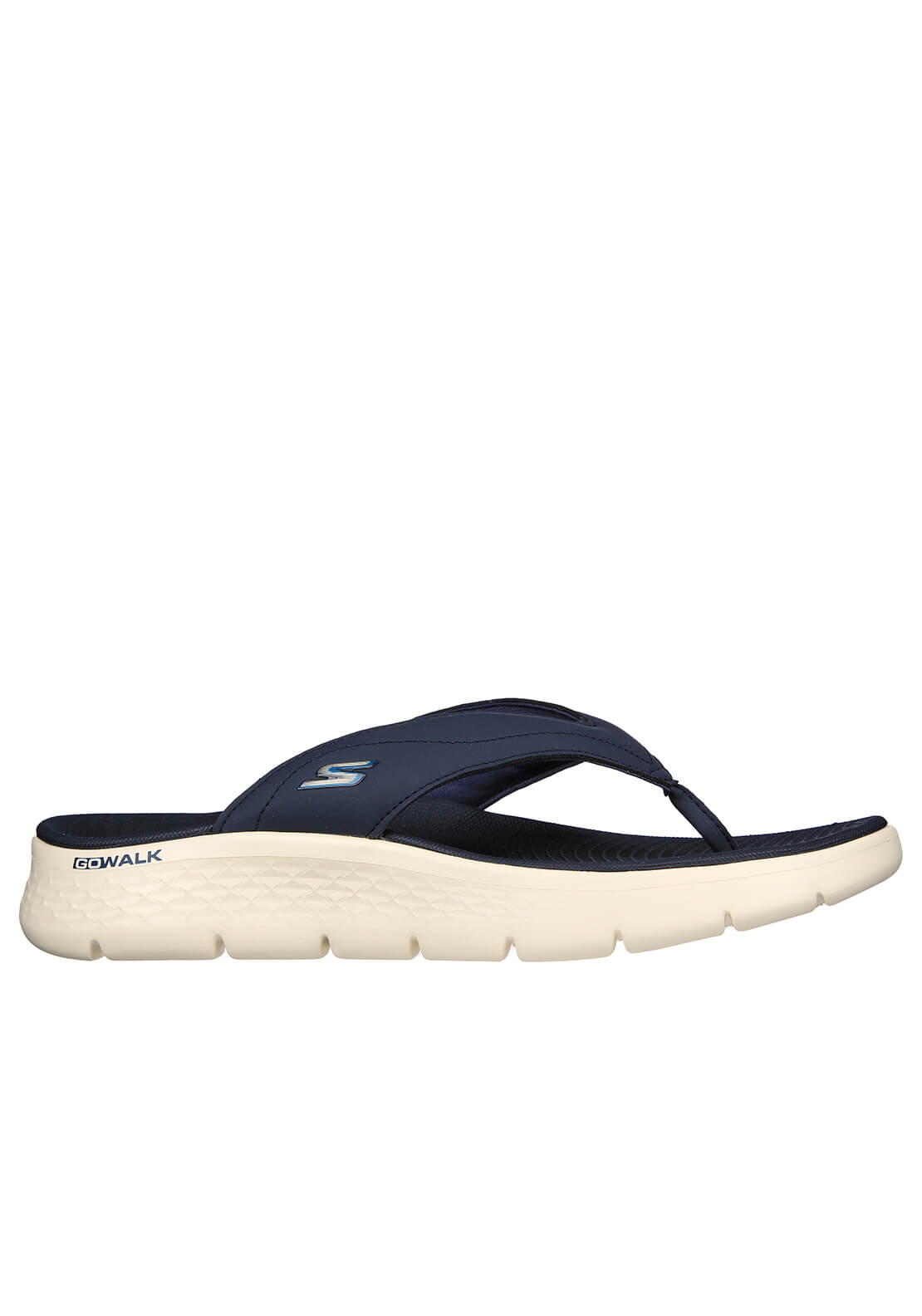 Skechers GO WALK FLEX Sandal Vallejo - Navy 3 Shaws Department Stores