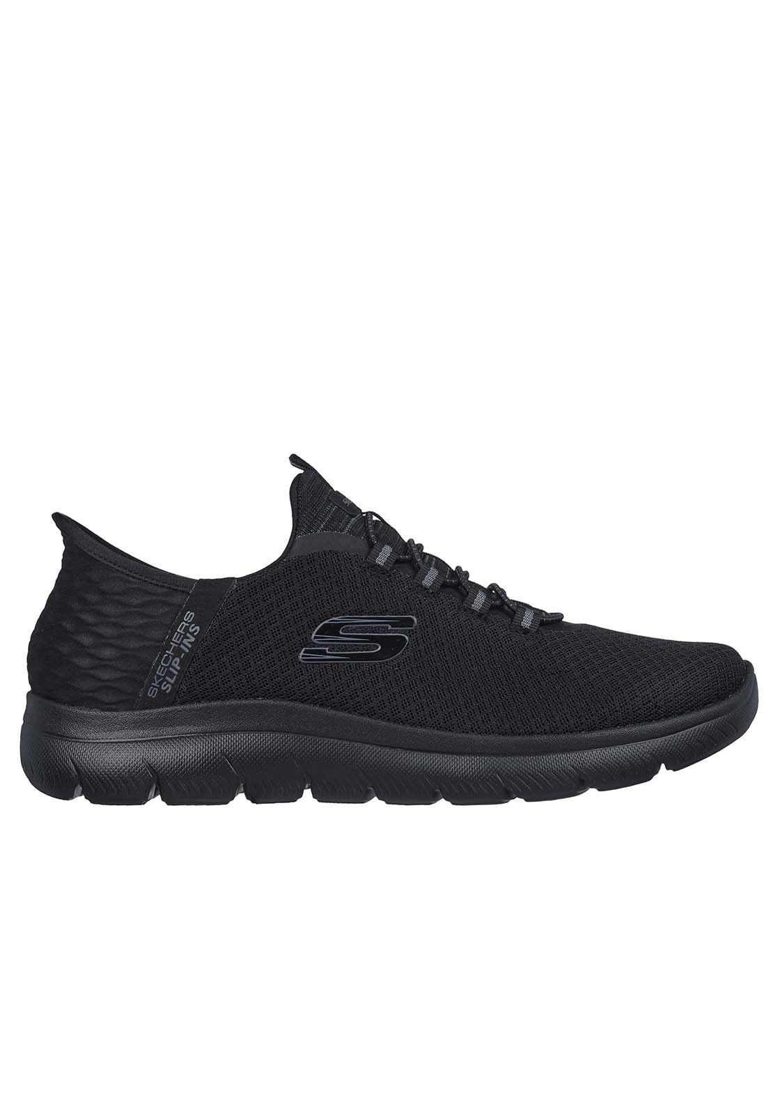 Skechers Slip-Ins Summits - Black 2 Shaws Department Stores