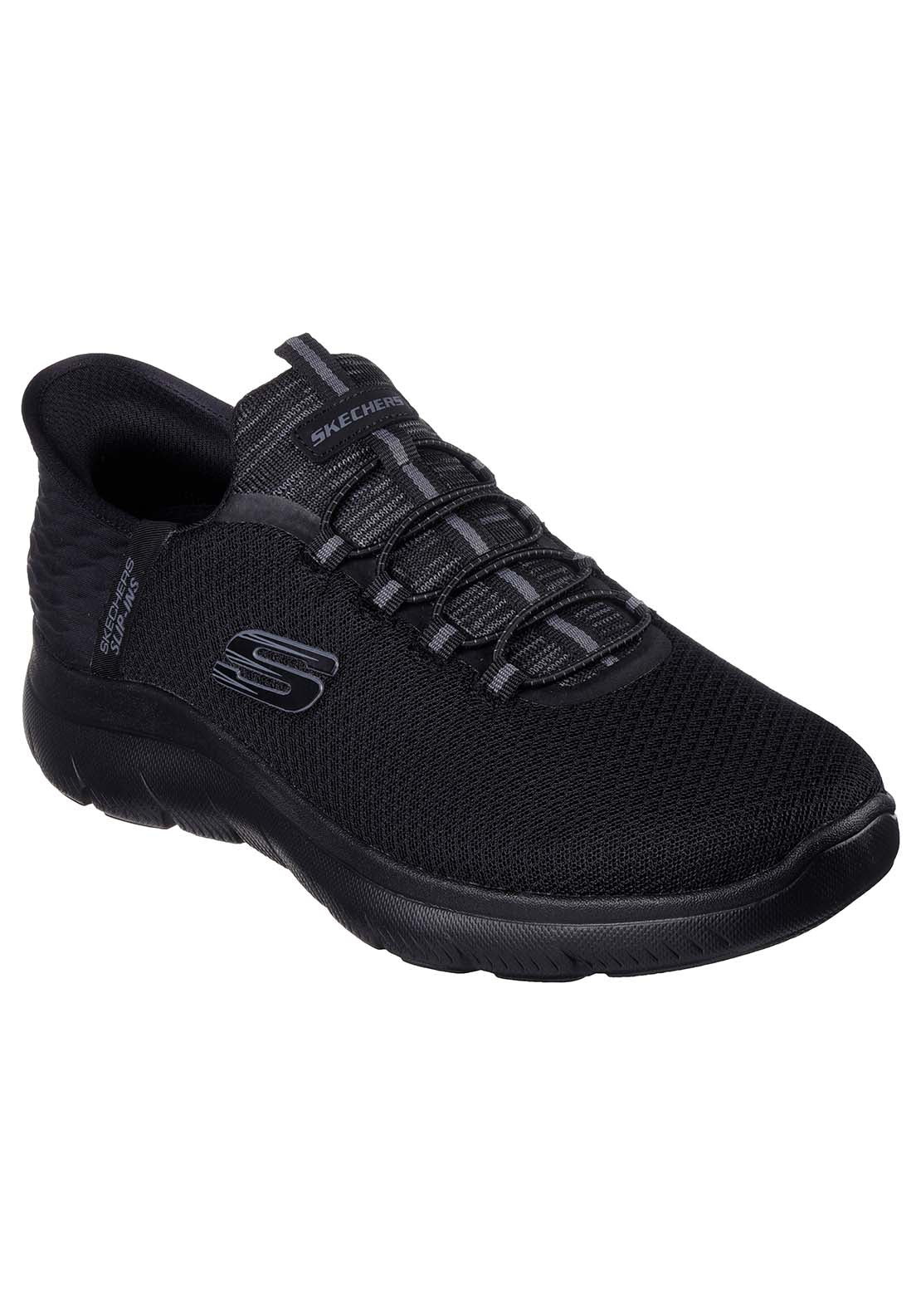 Skechers Slip-Ins Summits - Black 1 Shaws Department Stores