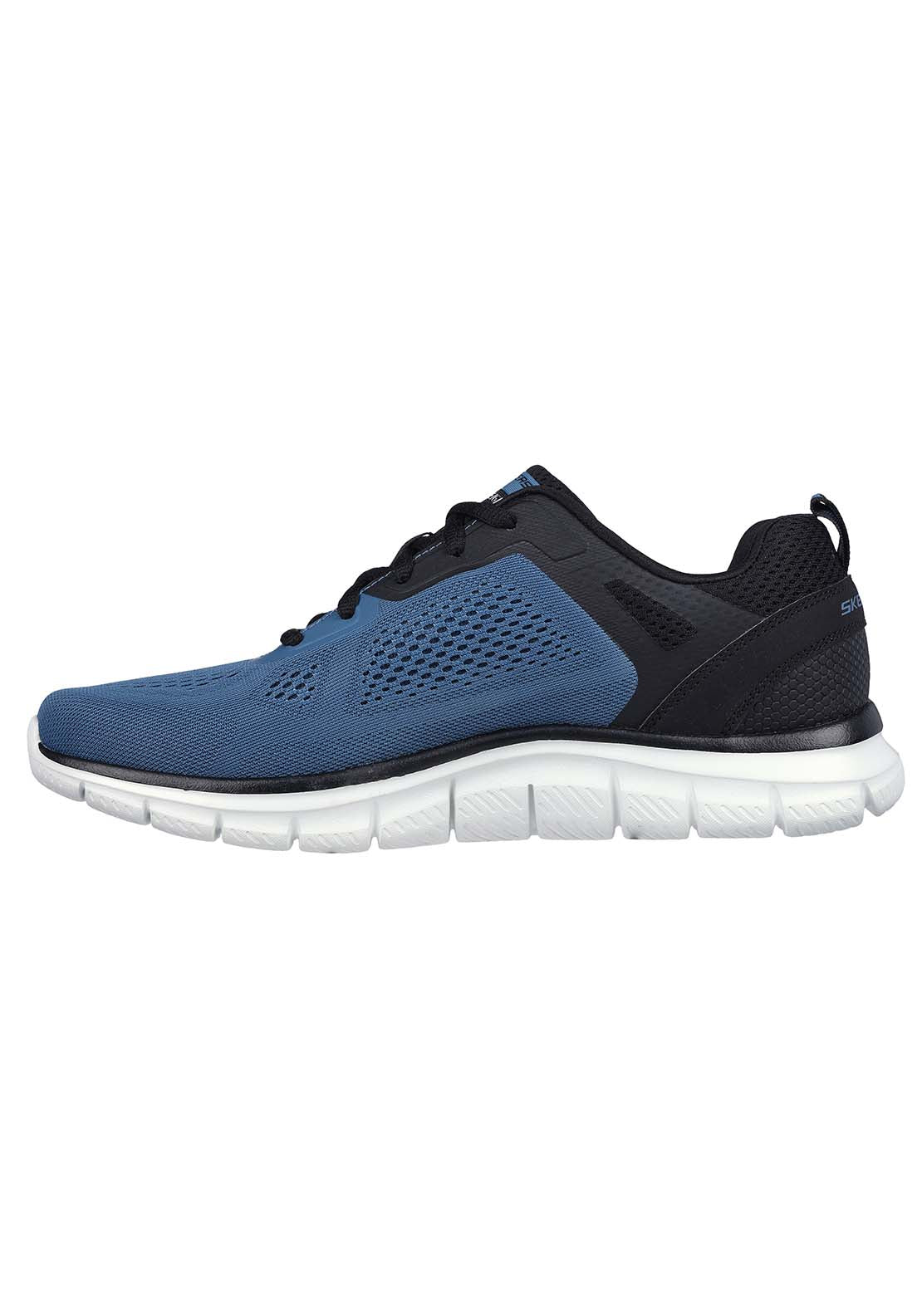 Skechers Track Broader - Blue &amp; Black 4 Shaws Department Stores