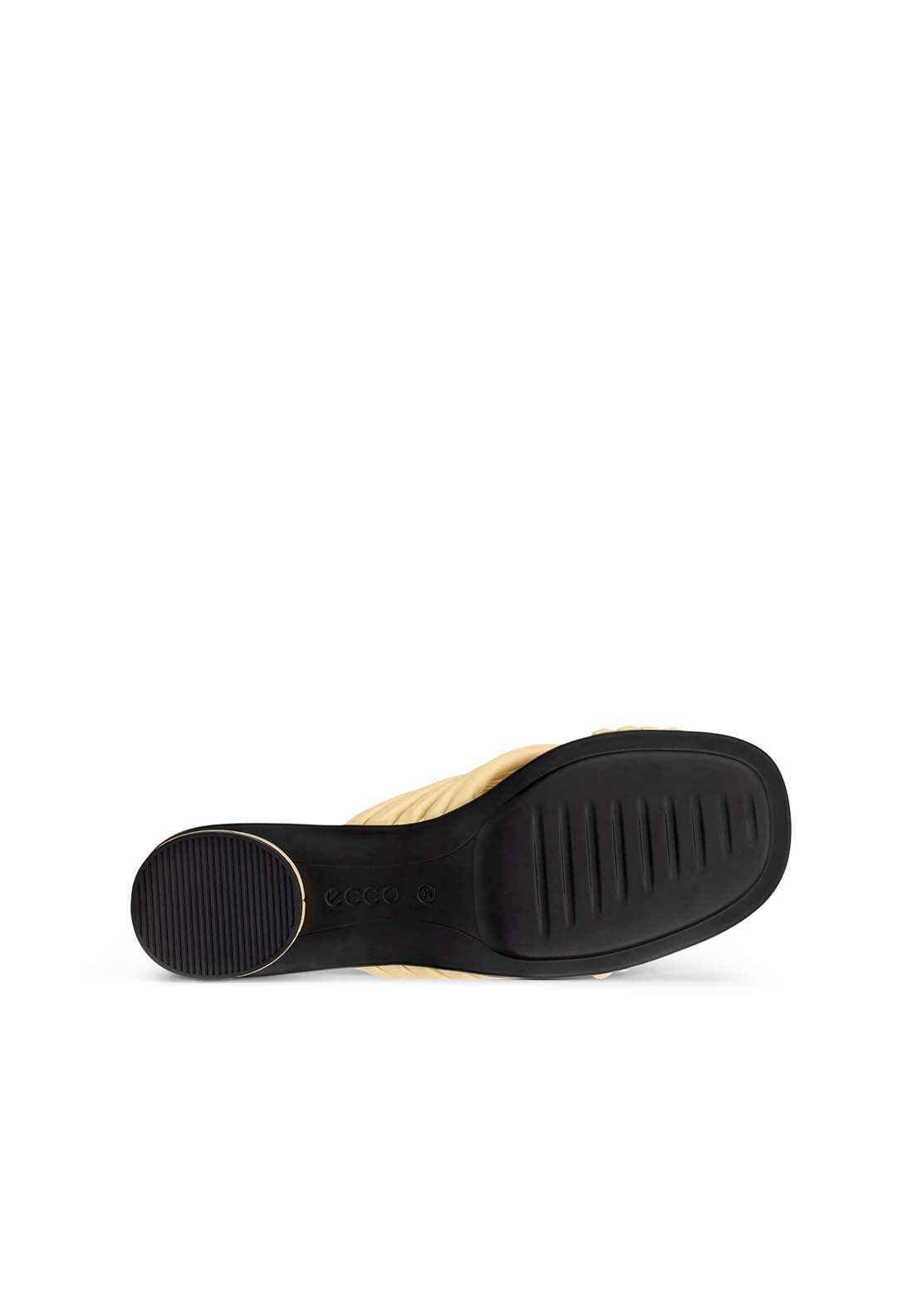 Ecco Sculpted Alba 25 Smart Slider - Straw 2 Shaws Department Stores