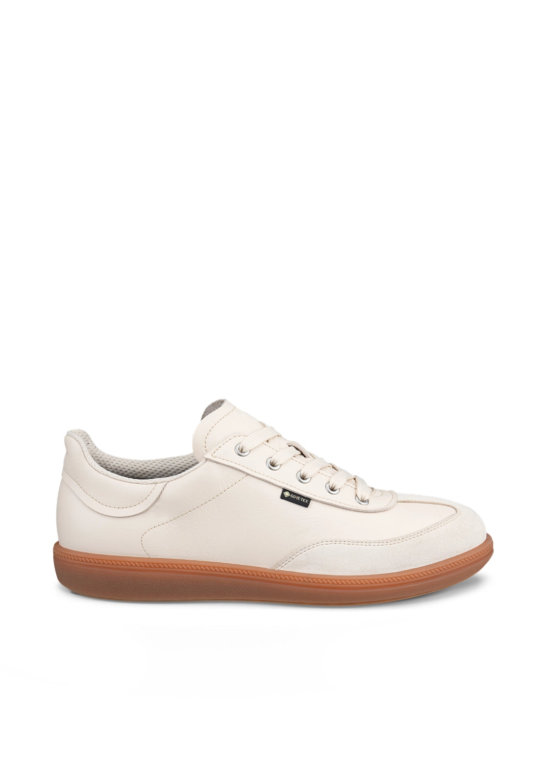 Soft 11 Flat Lcae Shoe - Cream / White