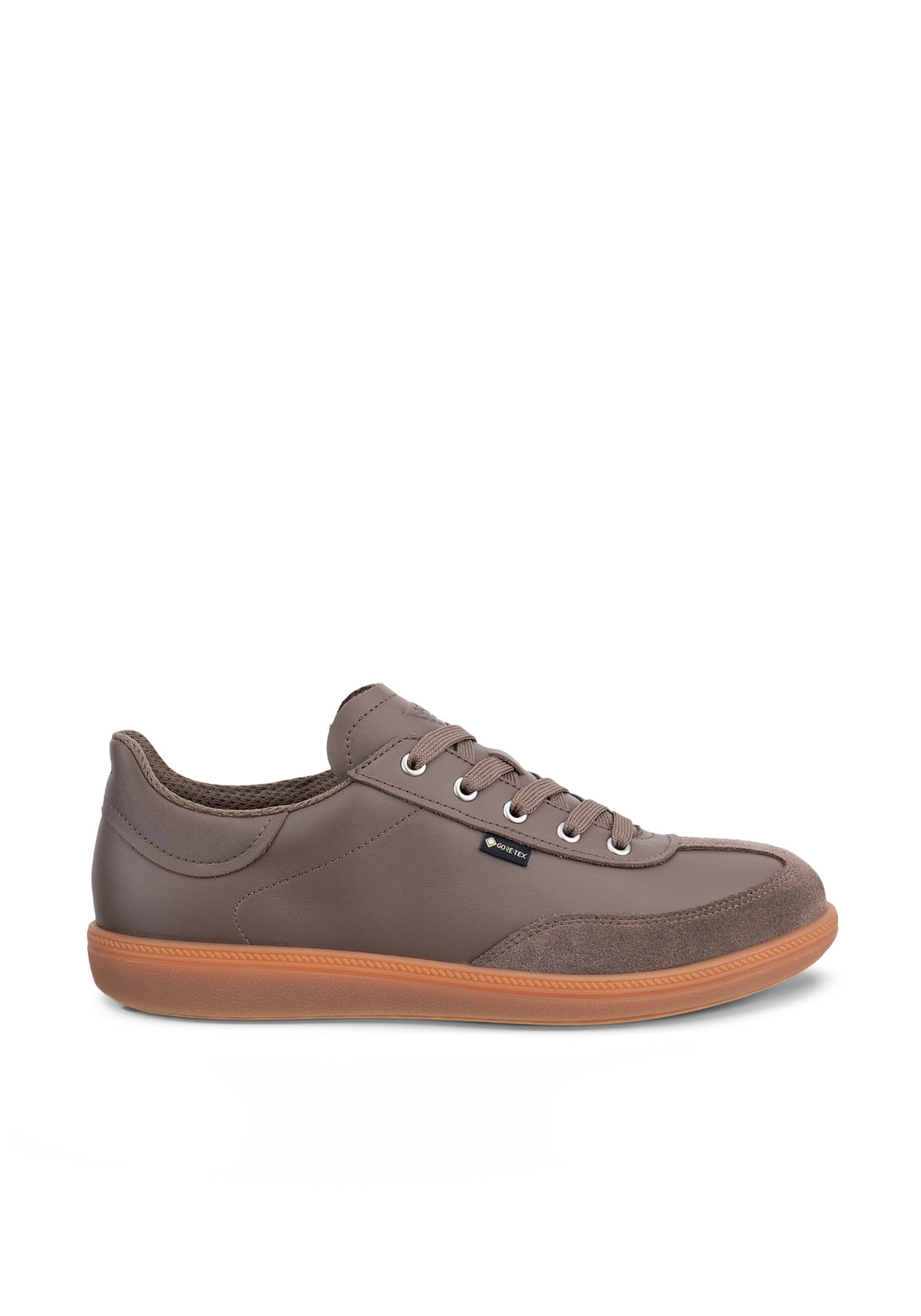Soft 11 Flat Lcae Shoe - Brown / Beige