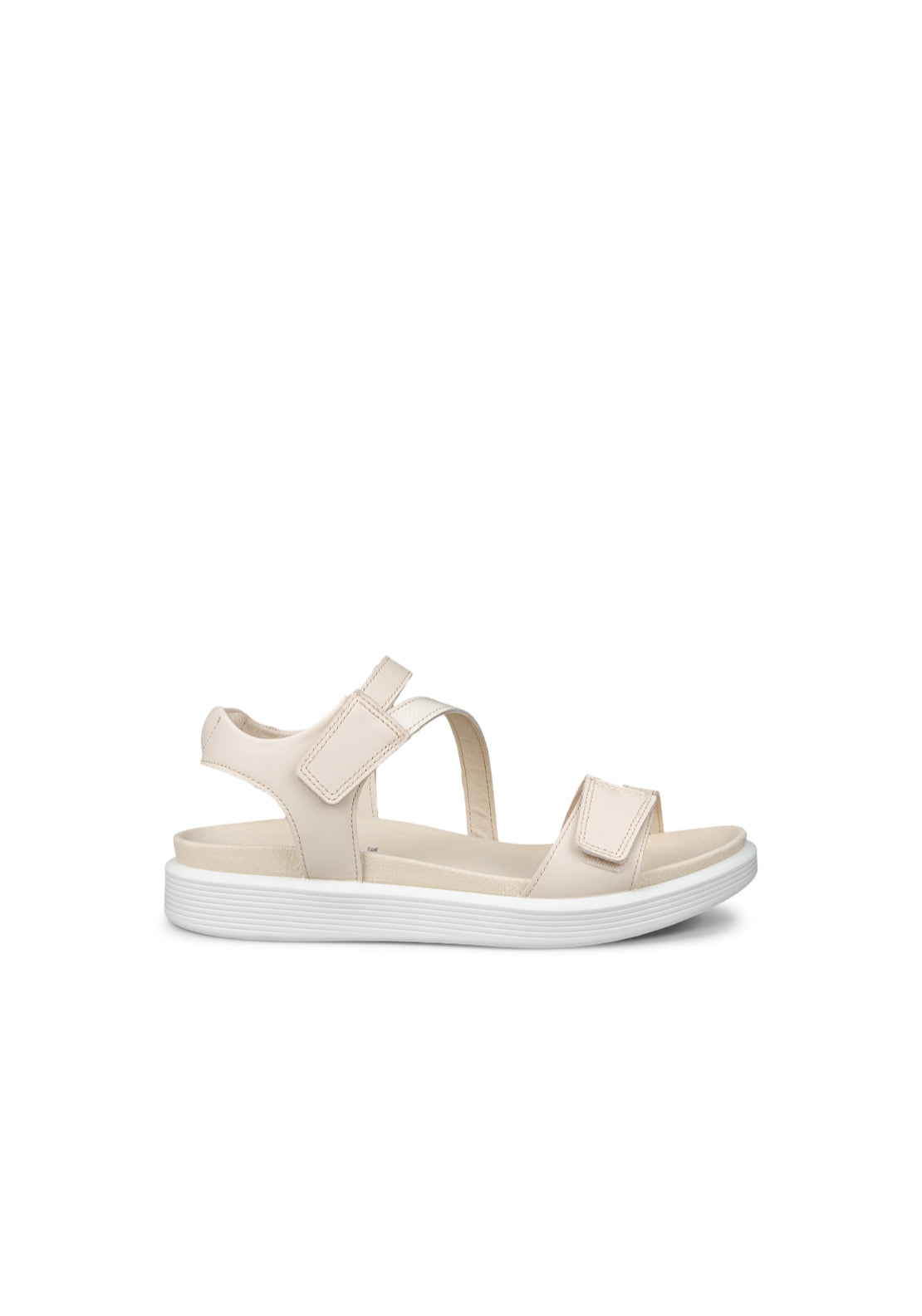 Ecco Soft Sandal - Limestone 1 Shaws Department Stores