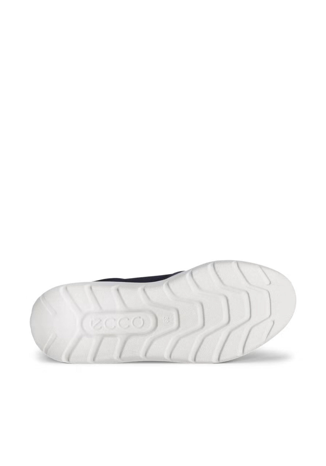 Valerie Side Zip Lace Trainer - Navy