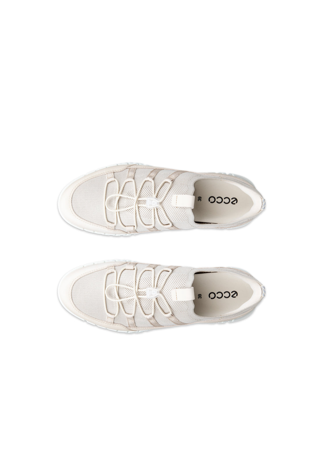 Ecco Gruuv Speedlace Trainer - Limestone/gravel 2 Shaws Department Stores