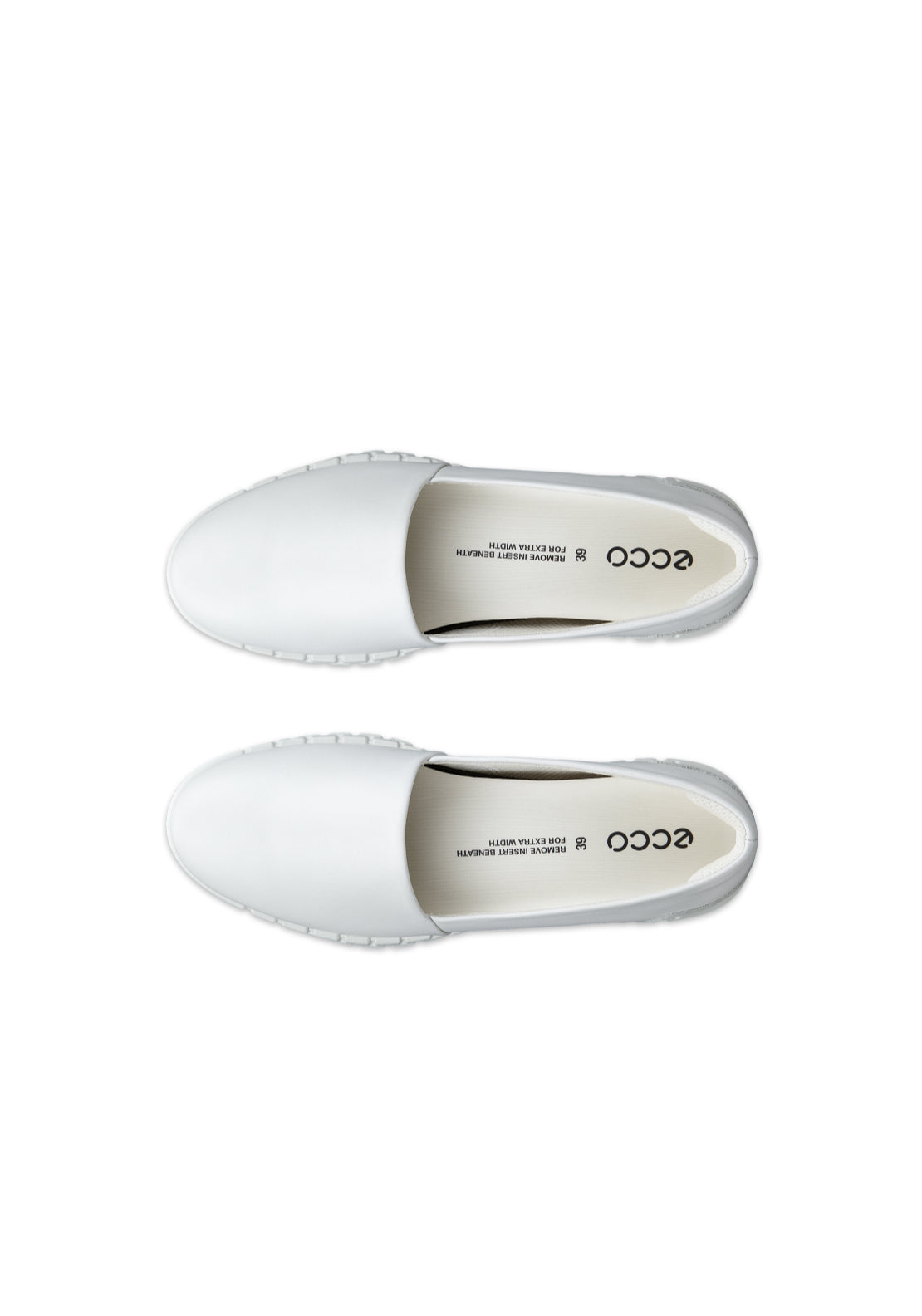 Ecco Gruuv Casual Slip-on - White Shadow White 2 Shaws Department Stores