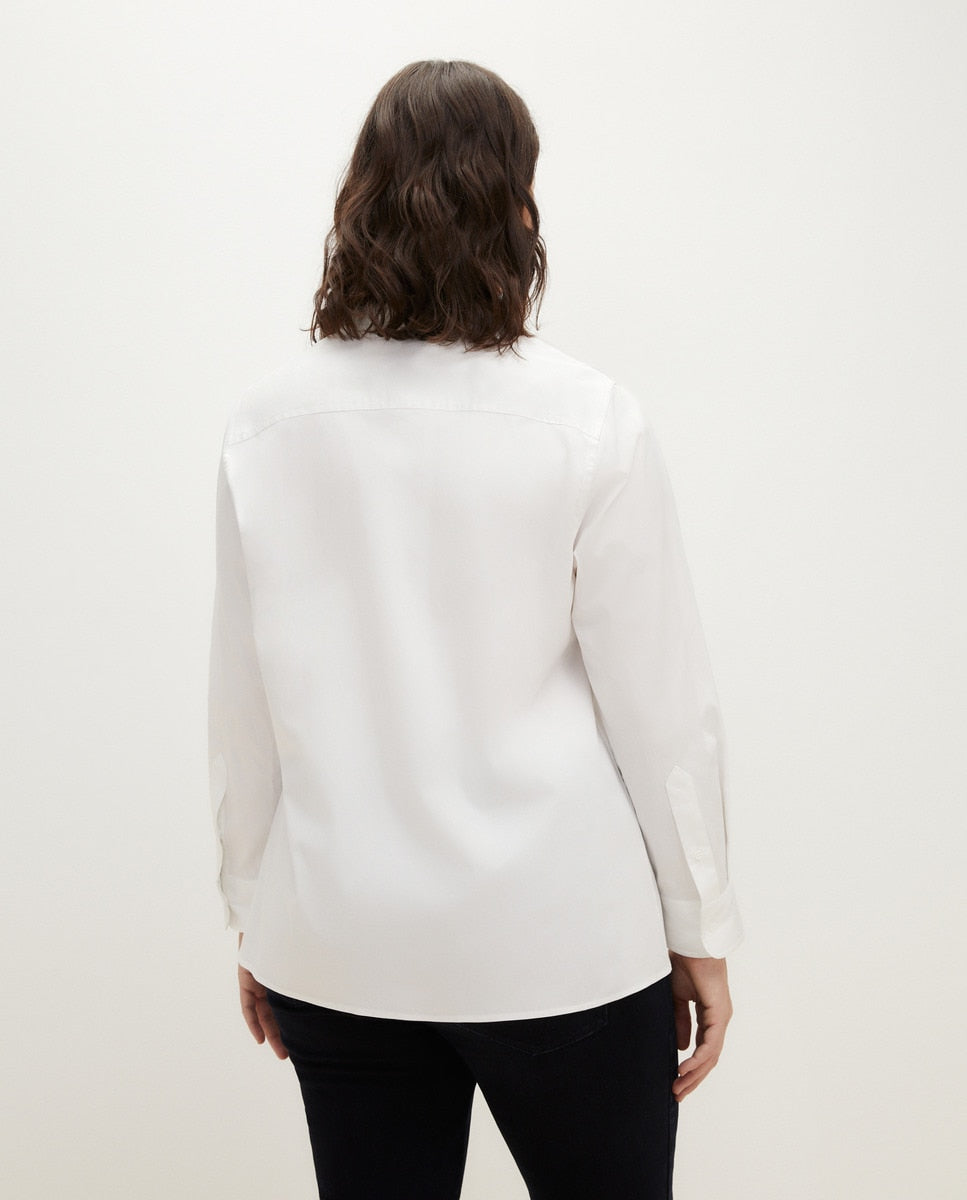 Couchel Long Sleeve Shirt - White 2 Shaws Department Stores