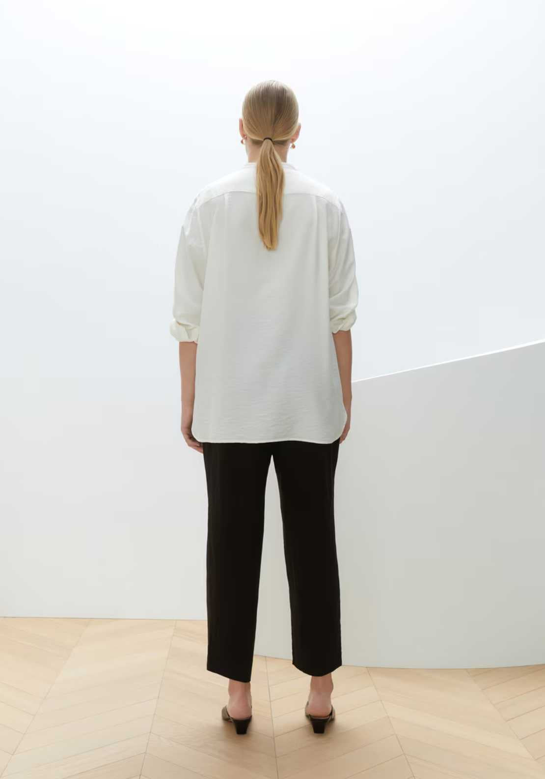 Couchel Blouse - White 3 Shaws Department Stores