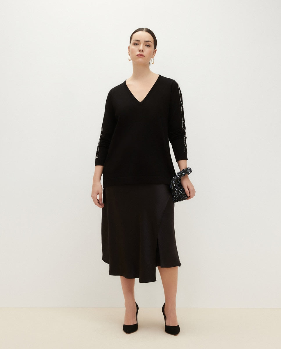 Couchel Cape Skirt - Black 1 Shaws Department Stores