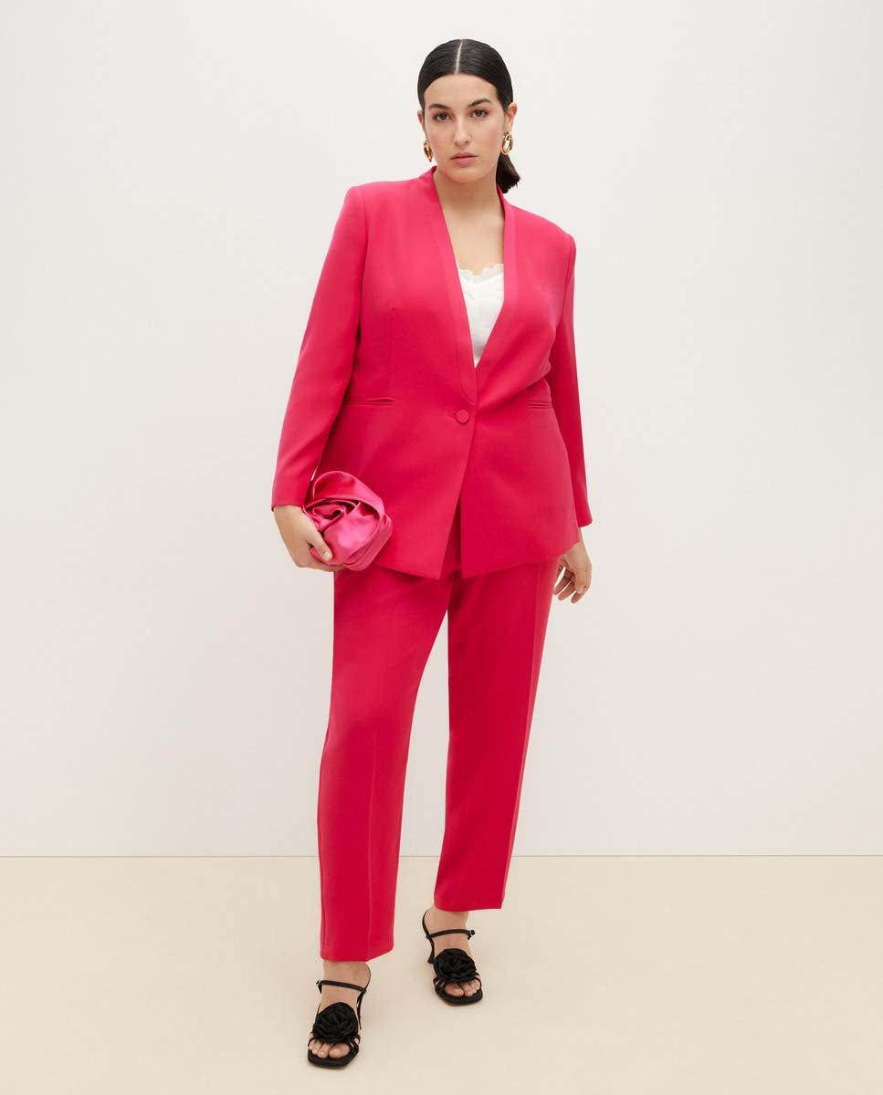 Couchel Rubber Skinny Suit - Pink 1 Shaws Department Stores