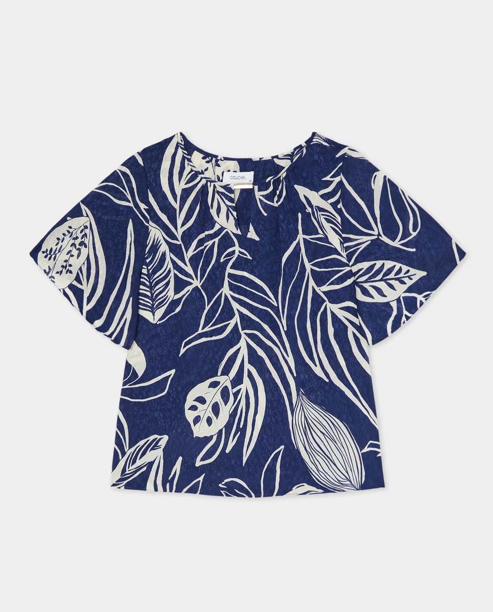 Couchel Short Sleeve Blouse 5 Shaws Department Stores