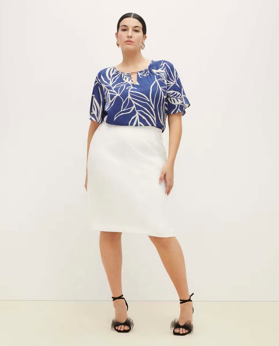 Couchel Short Sleeve Blouse 2 Shaws Department Stores