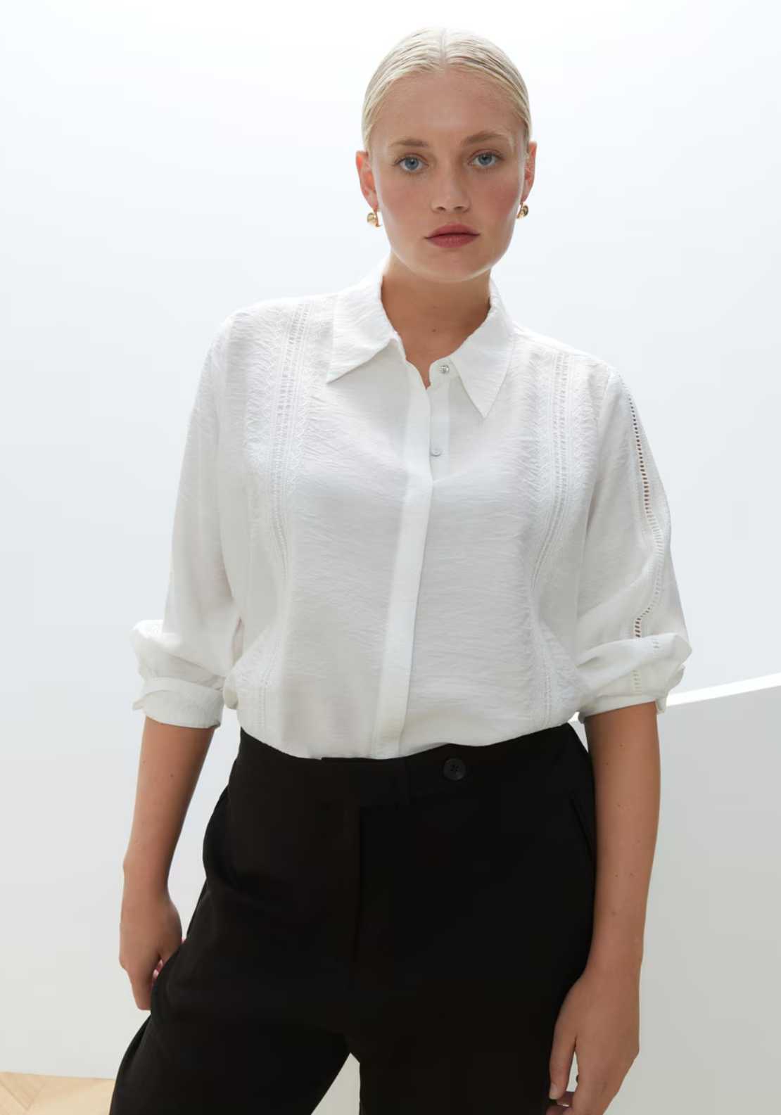 Couchel Shirt - White 1 Shaws Department Stores