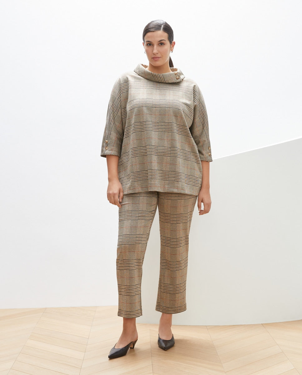 Couchel Printed Leggings - Brown 1 Shaws Department Stores