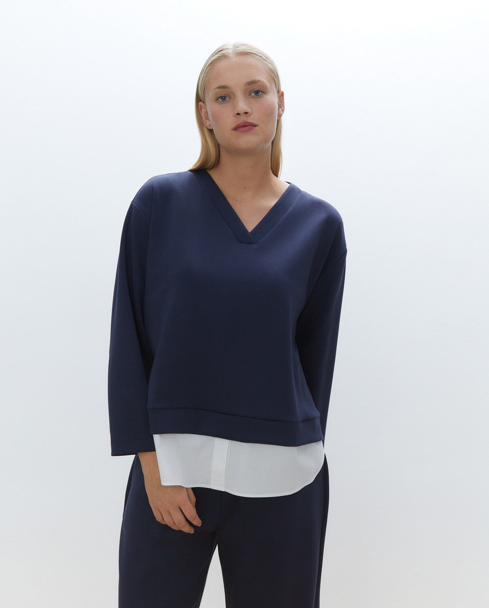 Couchel Sweatshirt - Blue 1 Shaws Department Stores