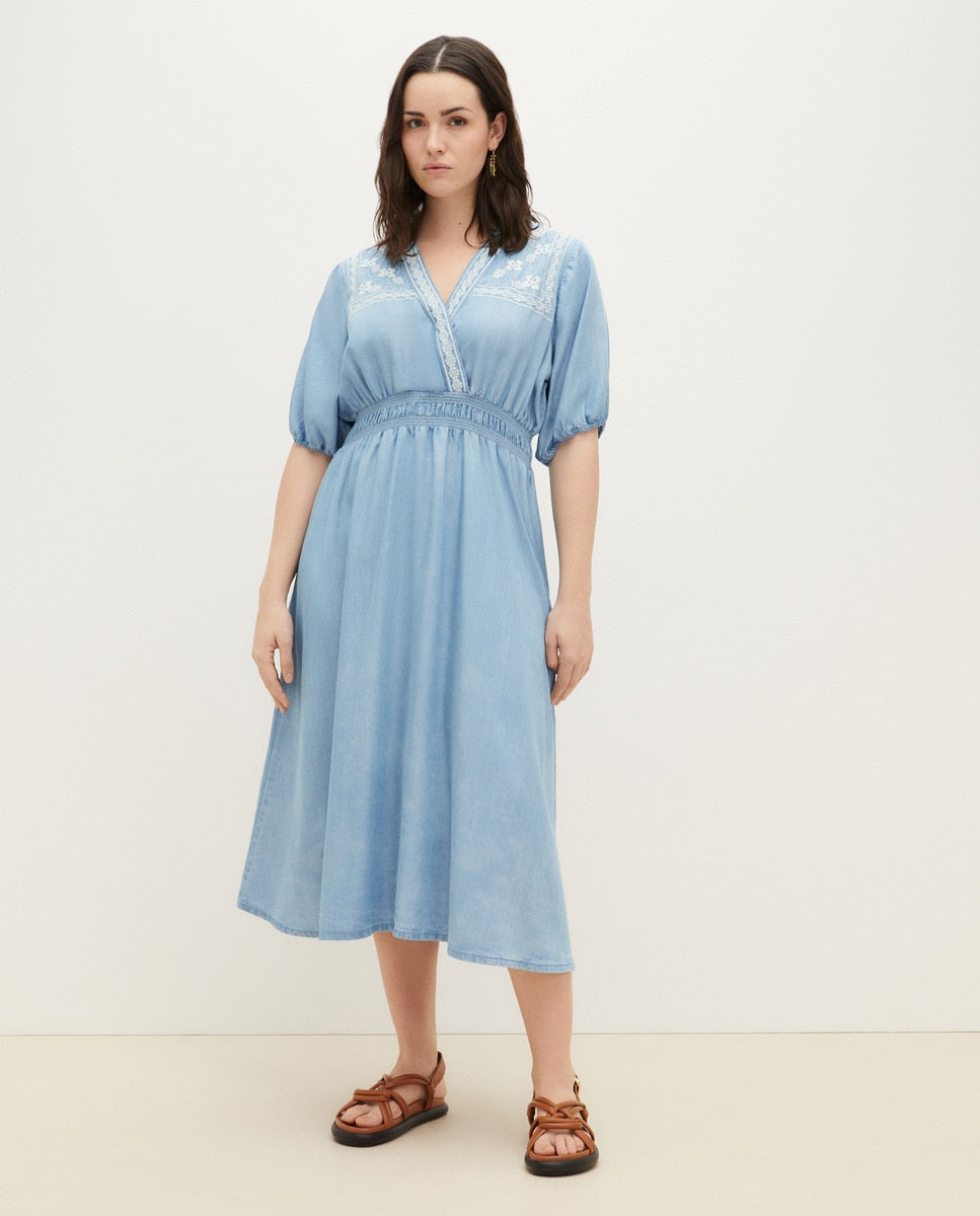 Couchel Dress - Blue 1 Shaws Department Stores