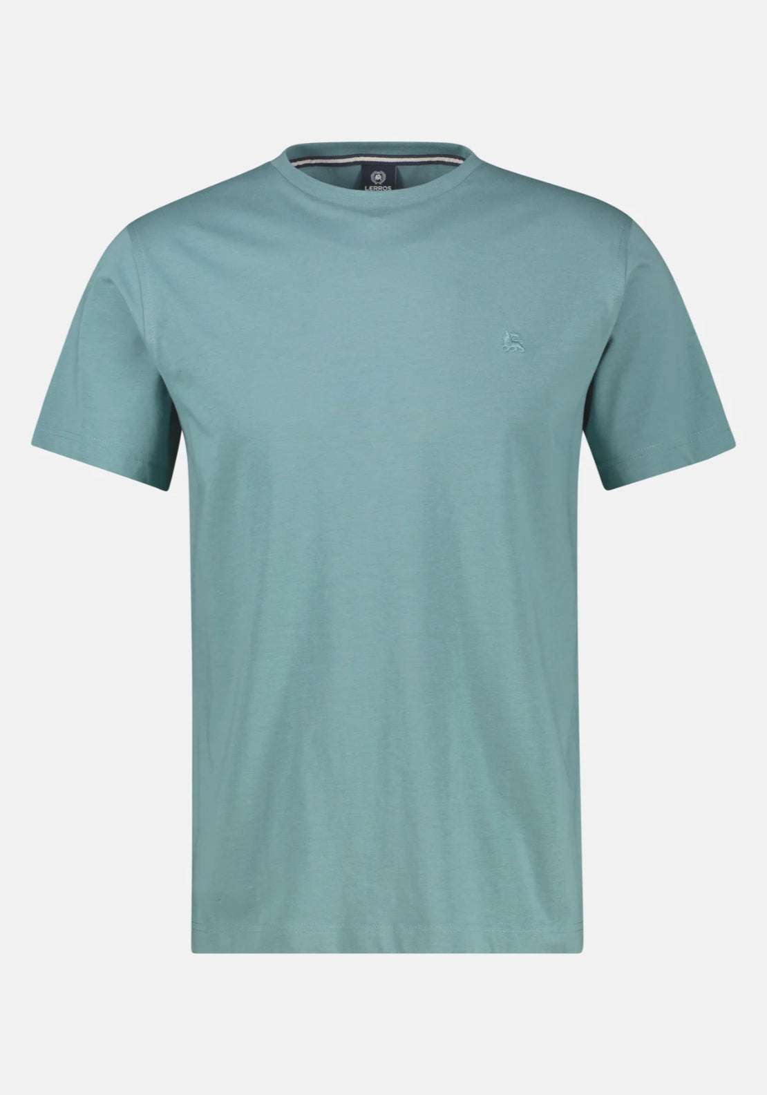 Lerros 100% Cotton Round Neck T-shirt - Plain 7 Shaws Department Stores
