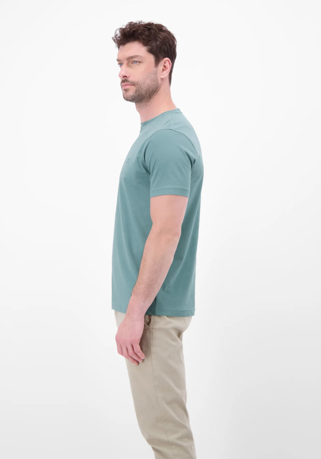 Lerros 100% Cotton Round Neck T-shirt - Plain 3 Shaws Department Stores