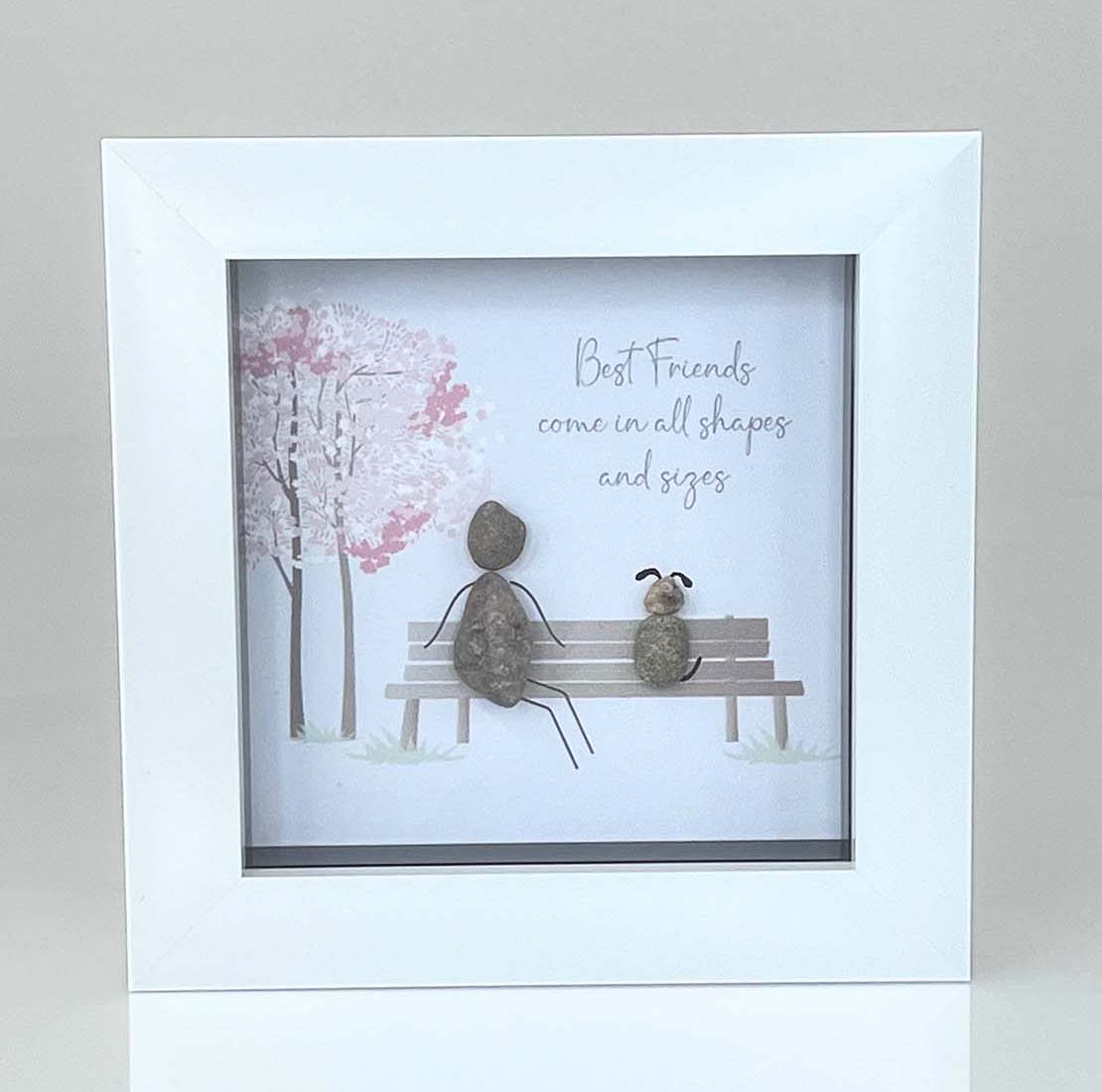 La De Da Mini Pebble White - Best Friends Come In All Shapes And Sizes 1 Shaws Department Stores