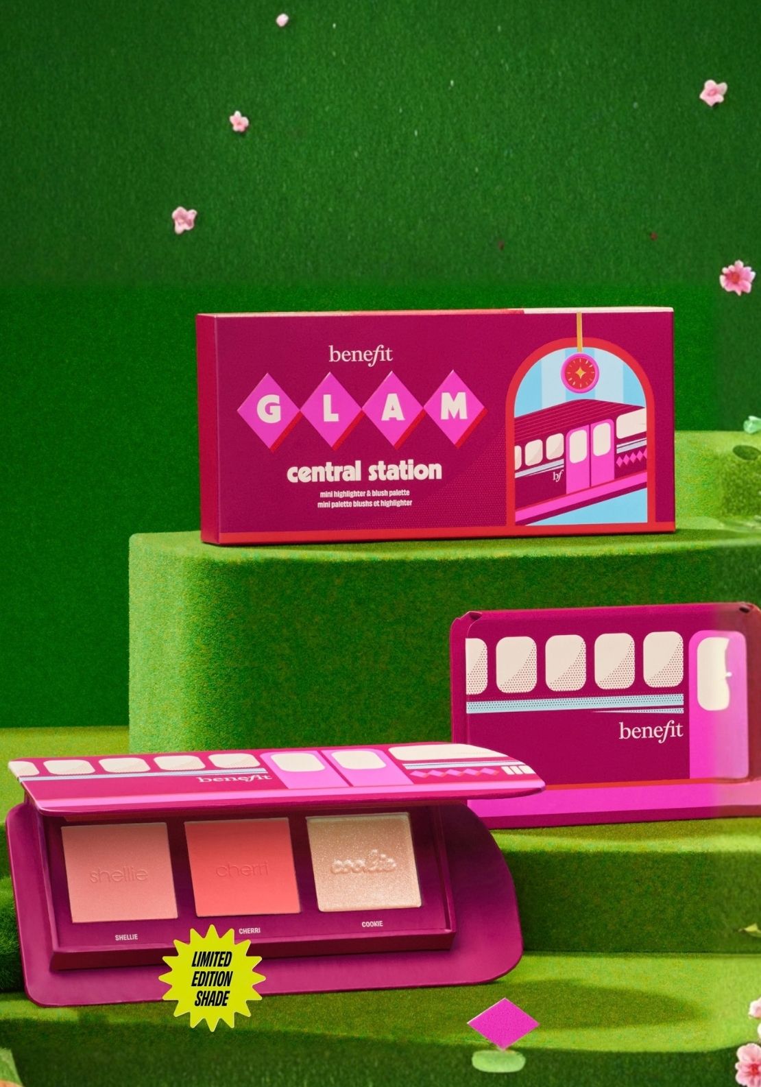 Benefit Glam Central Station Palette - Multi 5 Shaws Department Stores