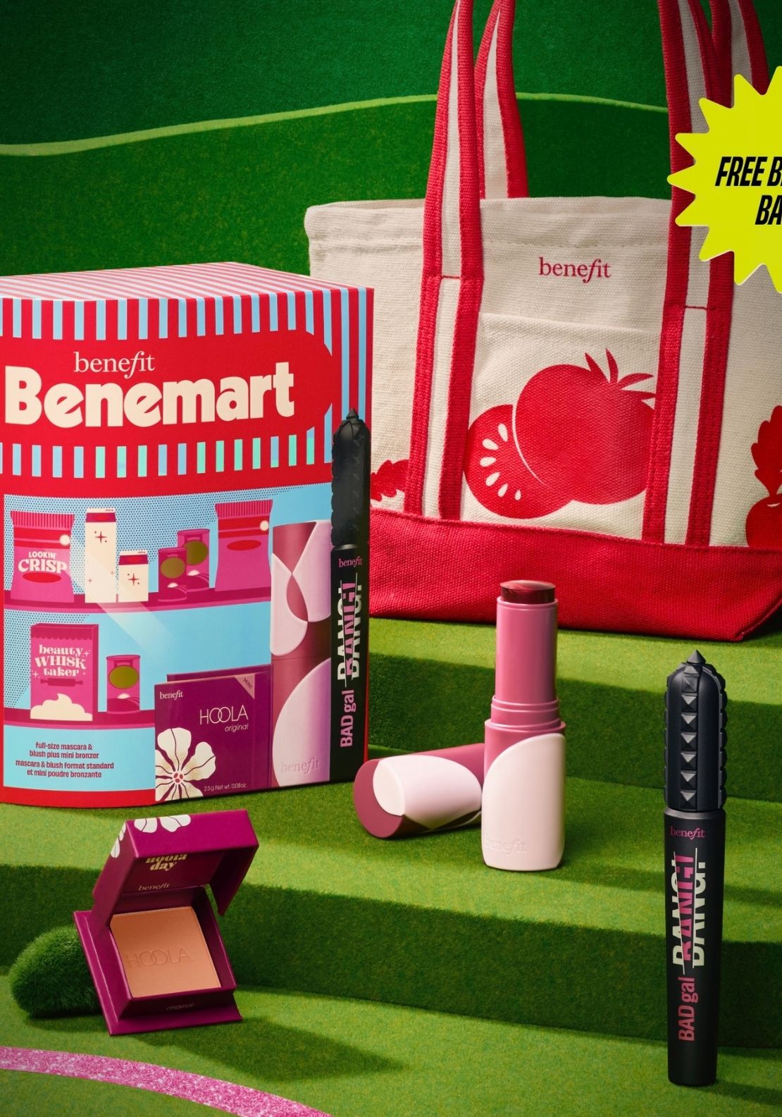 Benefit The Benemart Lash &amp; Cheek Trio Gift Set - Multi 6 Shaws Department Stores