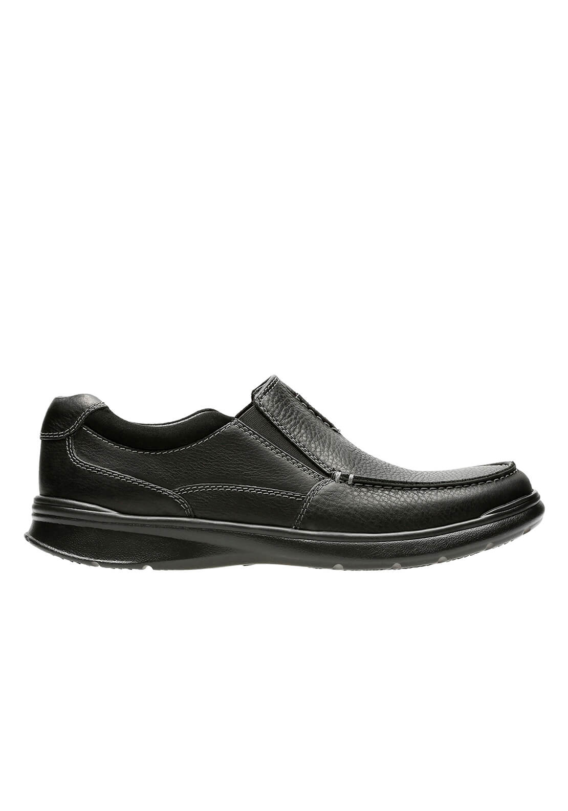 Clarks Cotrell Free Casual Shoe - Black 3 Shaws Department Stores