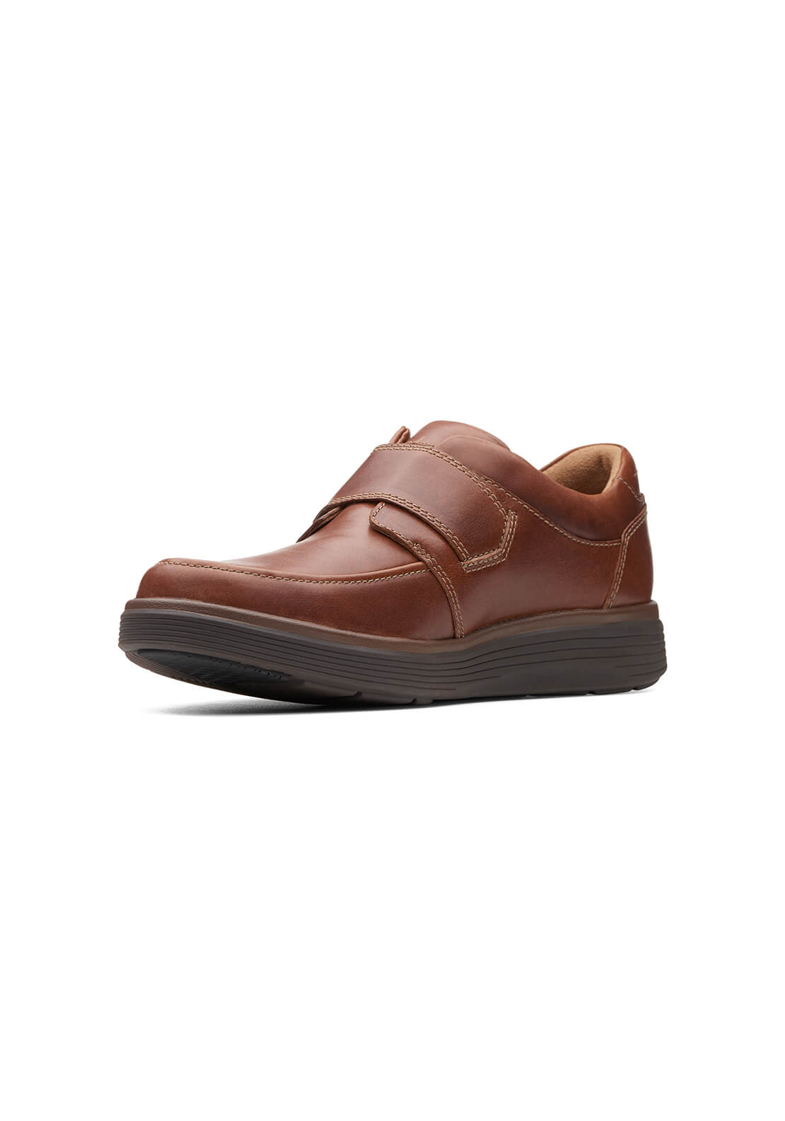 Clarks Un Abode Strap Casual Shoe - Tan 2 Shaws Department Stores