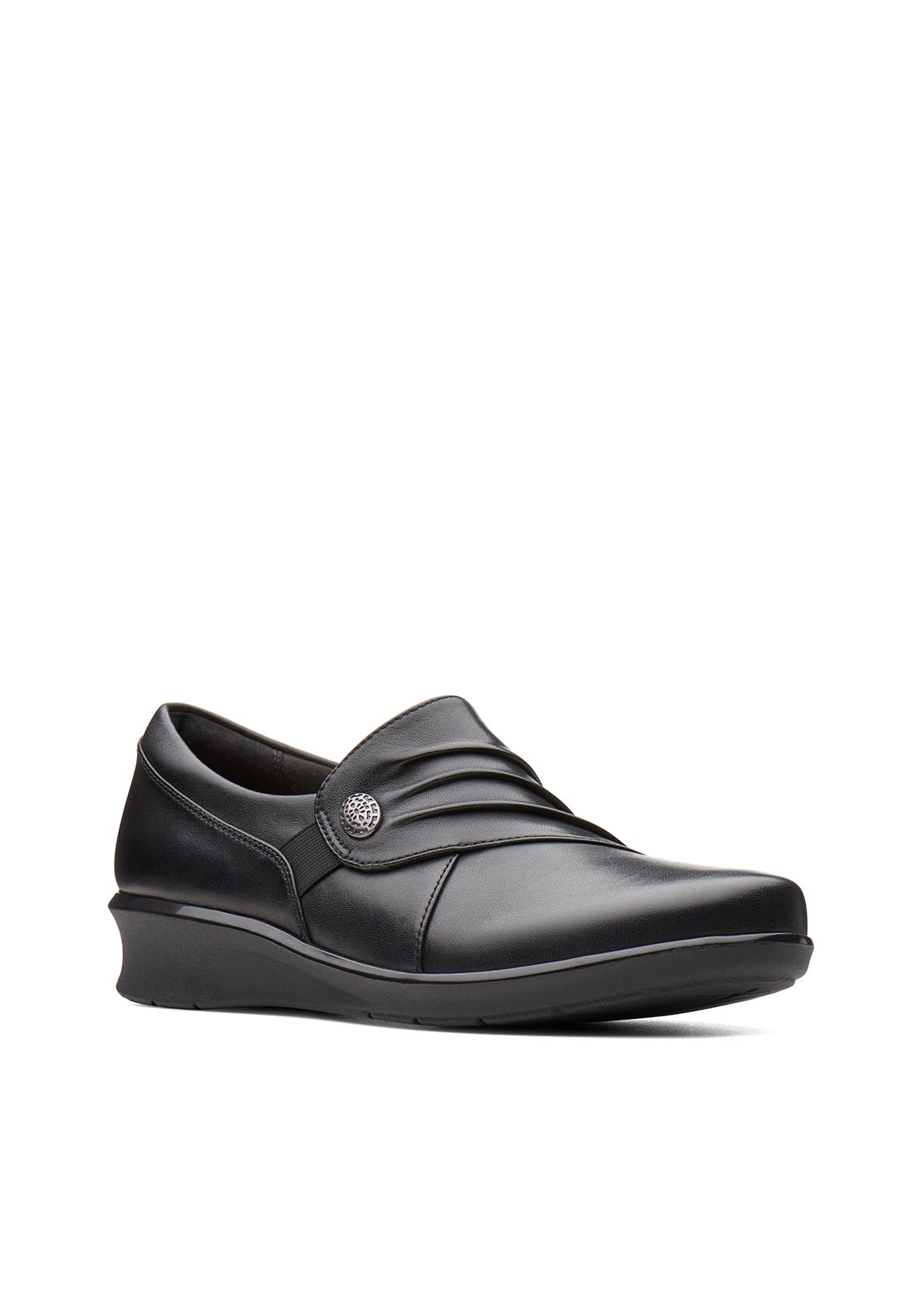 Clarks Hope Roxanne Casual Shoes - Black 1 Shaws Department Stores