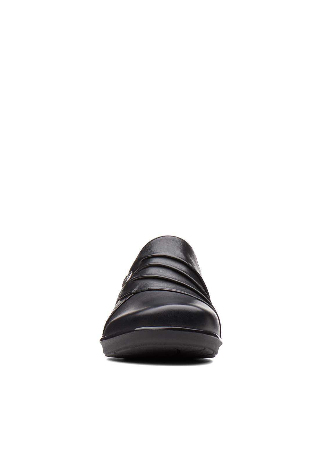 Clarks Hope Roxanne Casual Shoes - Black 6 Shaws Department Stores