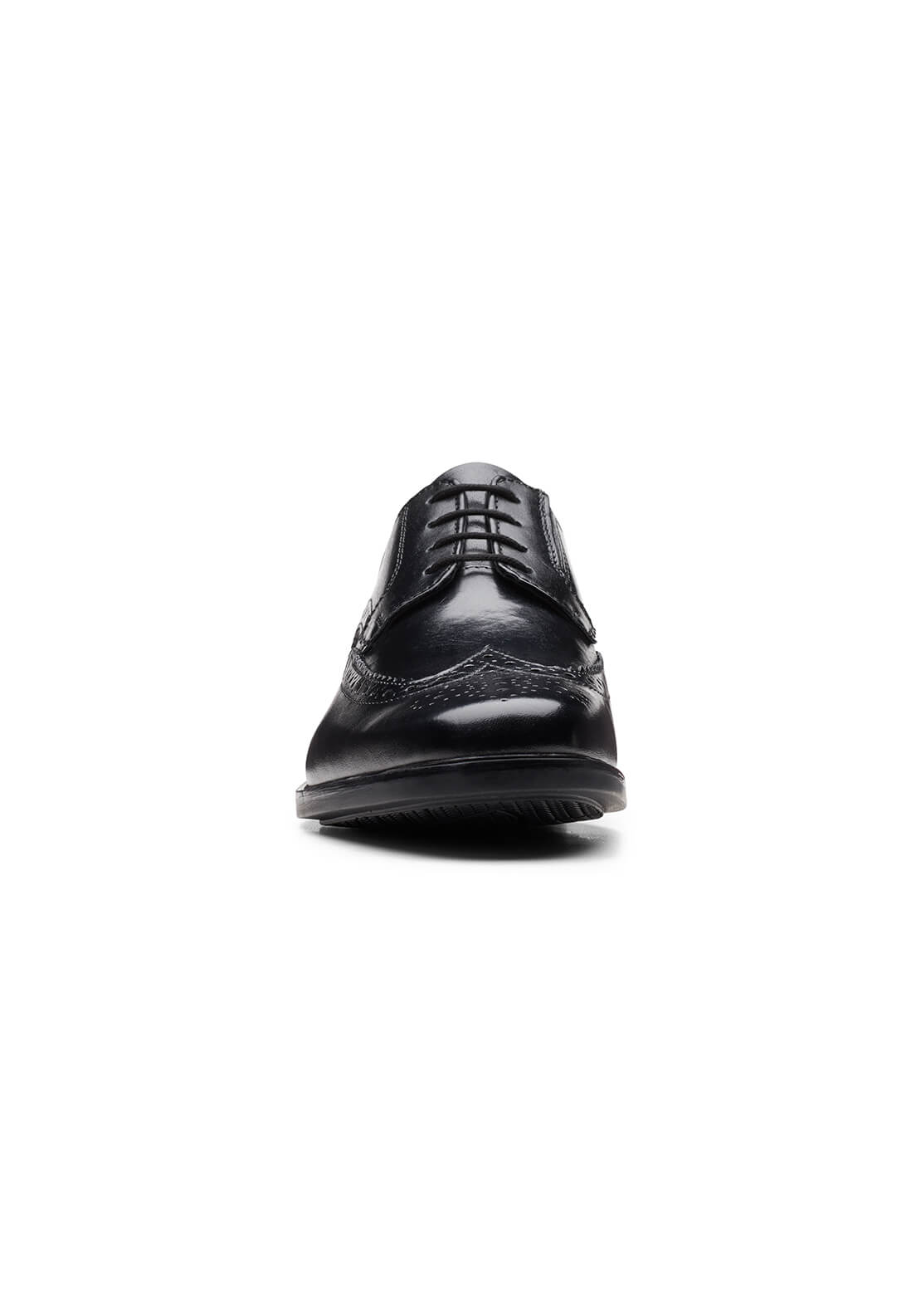 Clarks Howard Wing Formal Shoe - Black 5 Shaws Department Stores