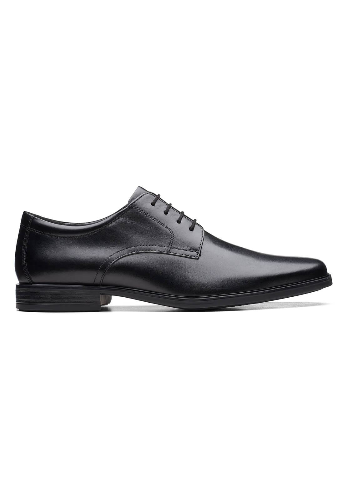 Clarks Howard Walk Formal Shoe - Black 3 Shaws Department Stores