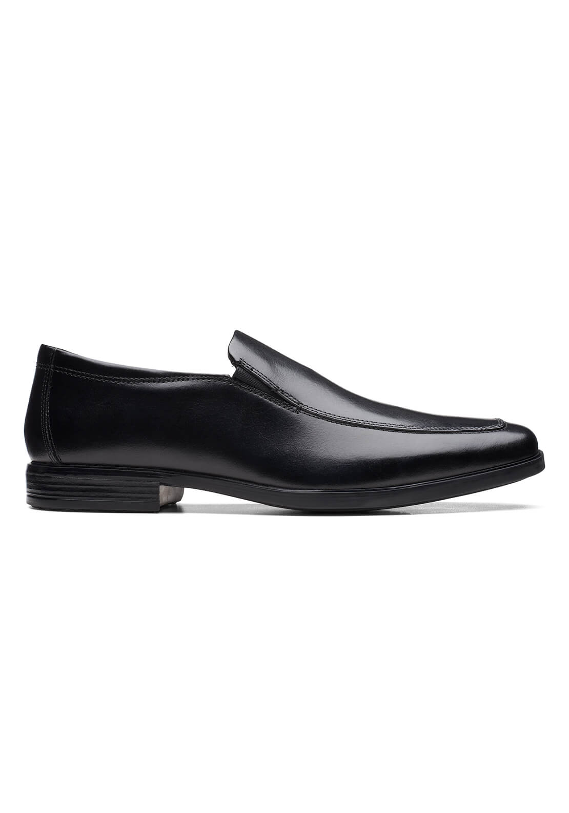 Clarks Howard Edge Formal Shoe - Black 4 Shaws Department Stores