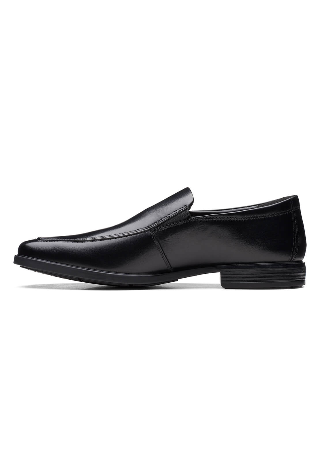 Clarks Howard Edge Formal Shoe - Black 3 Shaws Department Stores