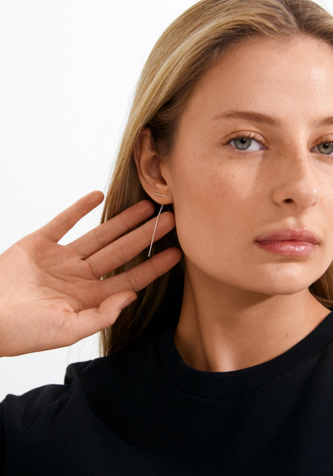 Brielle Silver Plated Earrings - Silver