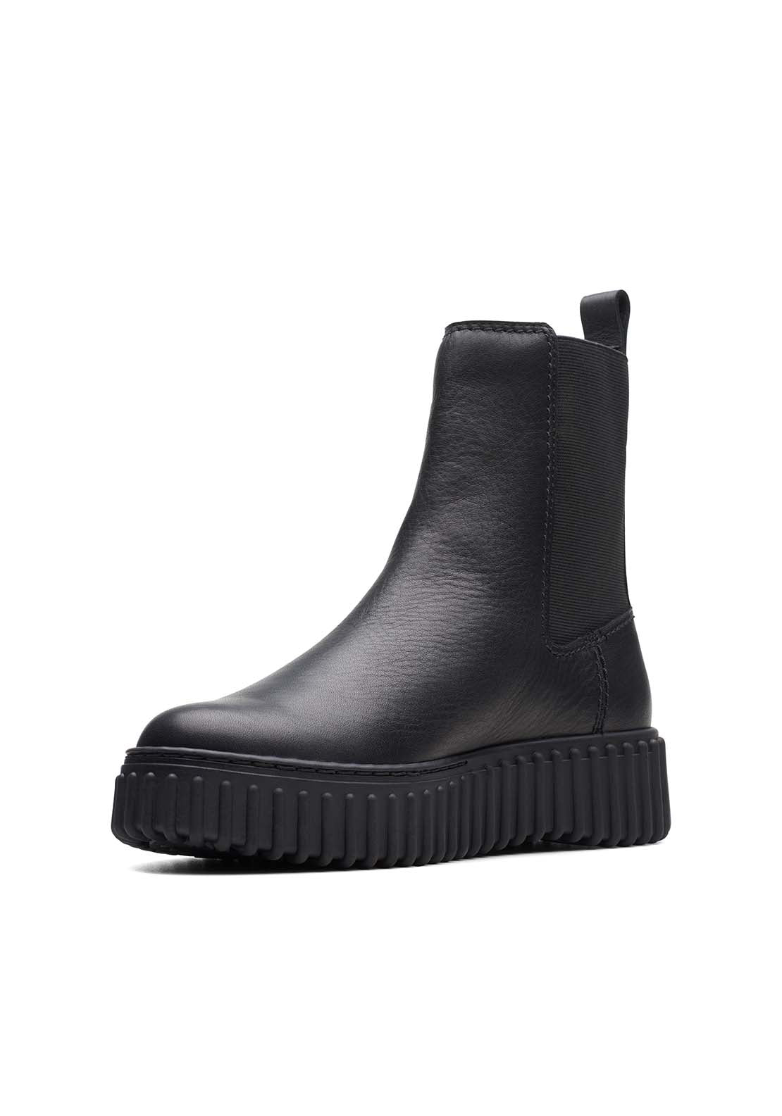 Clarks Torhill Maple Boot - Black 7 Shaws Department Stores