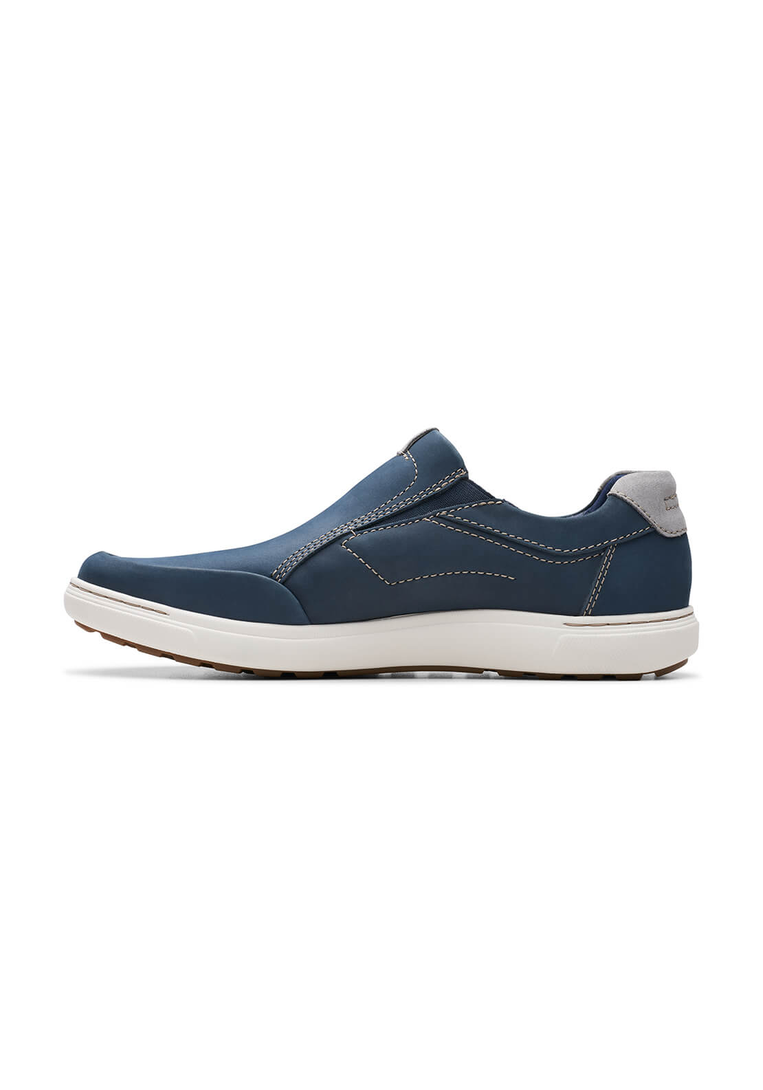 Clarks Mapstone Step Shoe - Navy 2 Shaws Department Stores